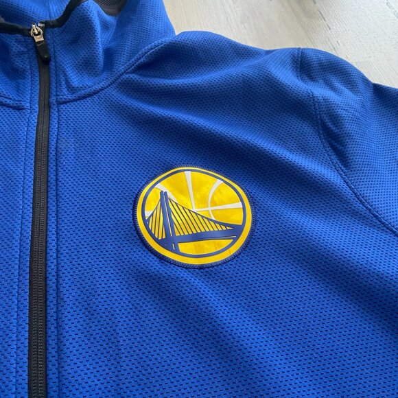 CLEARANCE! Nike NBA Golden State Warriors Men's Size 3XL Full Zip Hoodie Jacket - Picture 2 of 12
